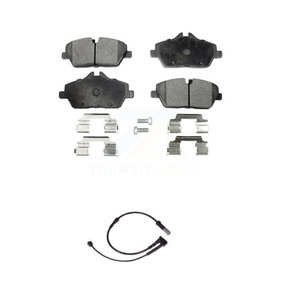 Semi-Metallic Disc Brake Pads And Wear Sensors Front Kit For Mini Cooper