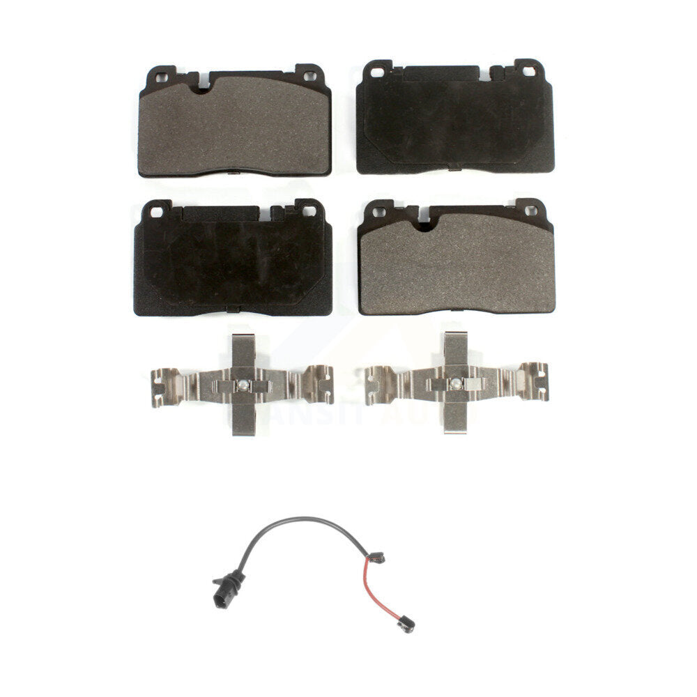 Semi-Metallic Disc Brake Pads And Wear Sensors Front Kit For Audi Q5