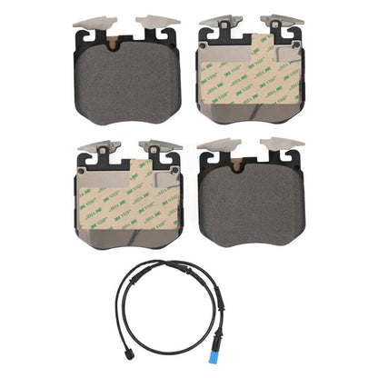 Semi-Metallic Disc Brake Pads And Wear Sensors Front Kit For BMW X5 X7 X6