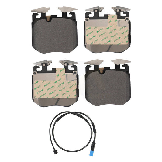 Semi-Metallic Disc Brake Pads And Wear Sensors Front Kit For BMW X5 X7 X6