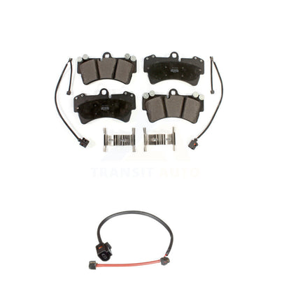 Semi-Metallic Disc Brake Pad And Extra Wear Sensor Front Kit For Porsche Cayenne
