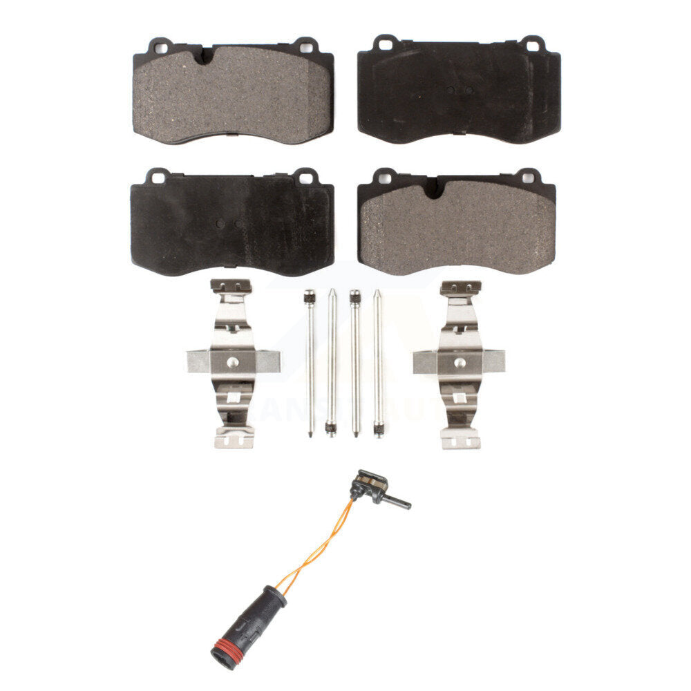Semi-Metallic Brake Pad Wear Sensor Front Kit For Mercedes-Benz SL550 S350 CL550