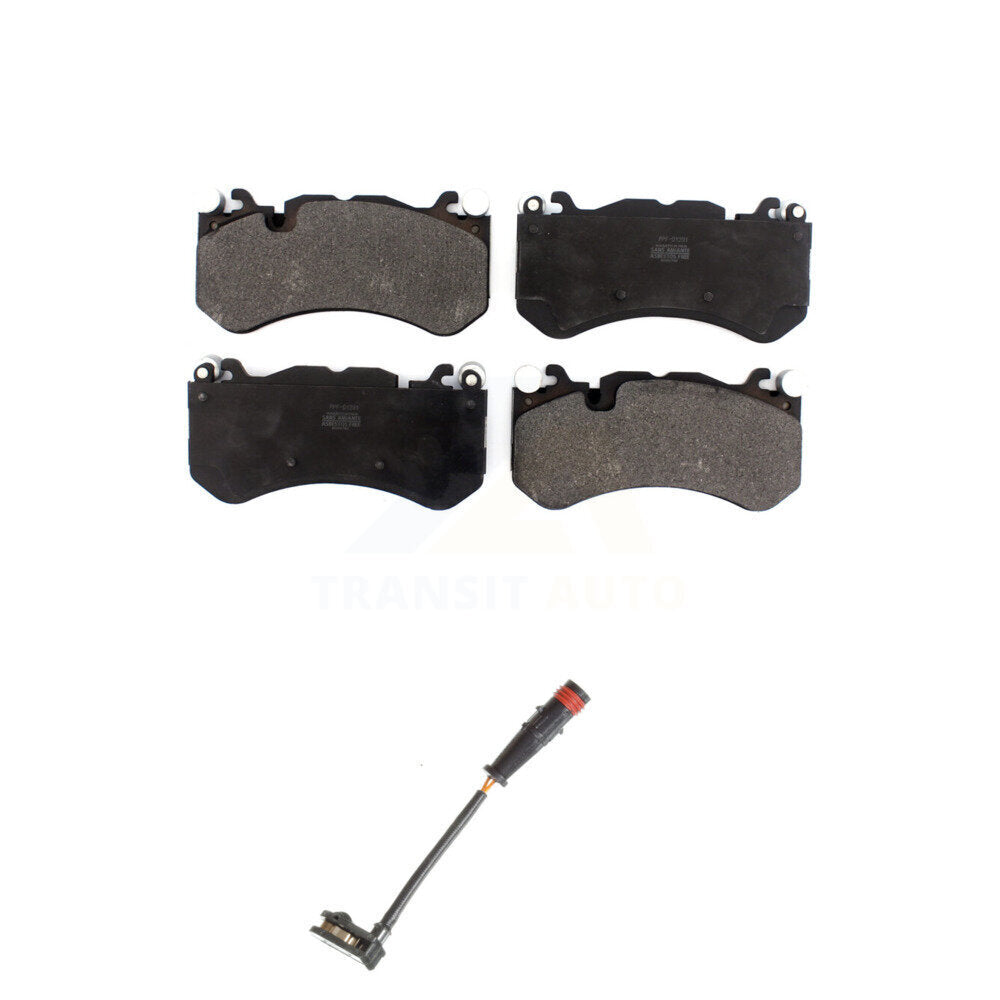 Semi-Metallic Disc Brake Pad And Wear Sensor Front Kit For Mercedes-Benz G63 AMG