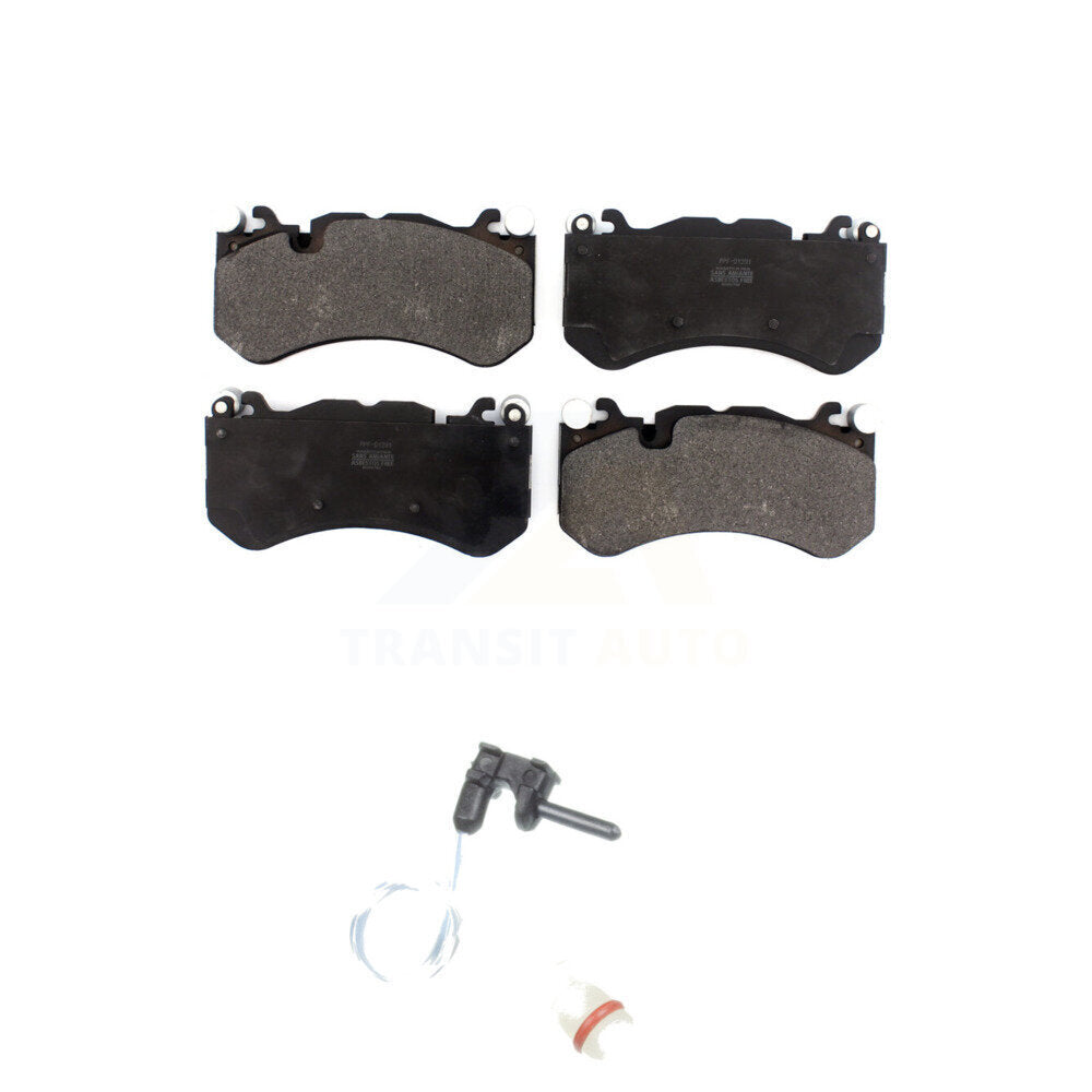 Semi-Metallic Disc Brake Pad And Wear Sensor Front Kit For Mercedes-Benz G63 AMG