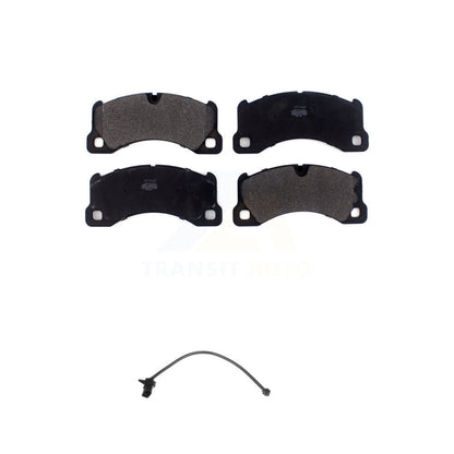 Semi-Metallic Disc Brake Pads And Wear Sensors Front Kit For Porsche Macan