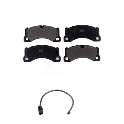 Semi-Metallic Disc Brake Pads And Wear Sensors Front Kit For Porsche Macan