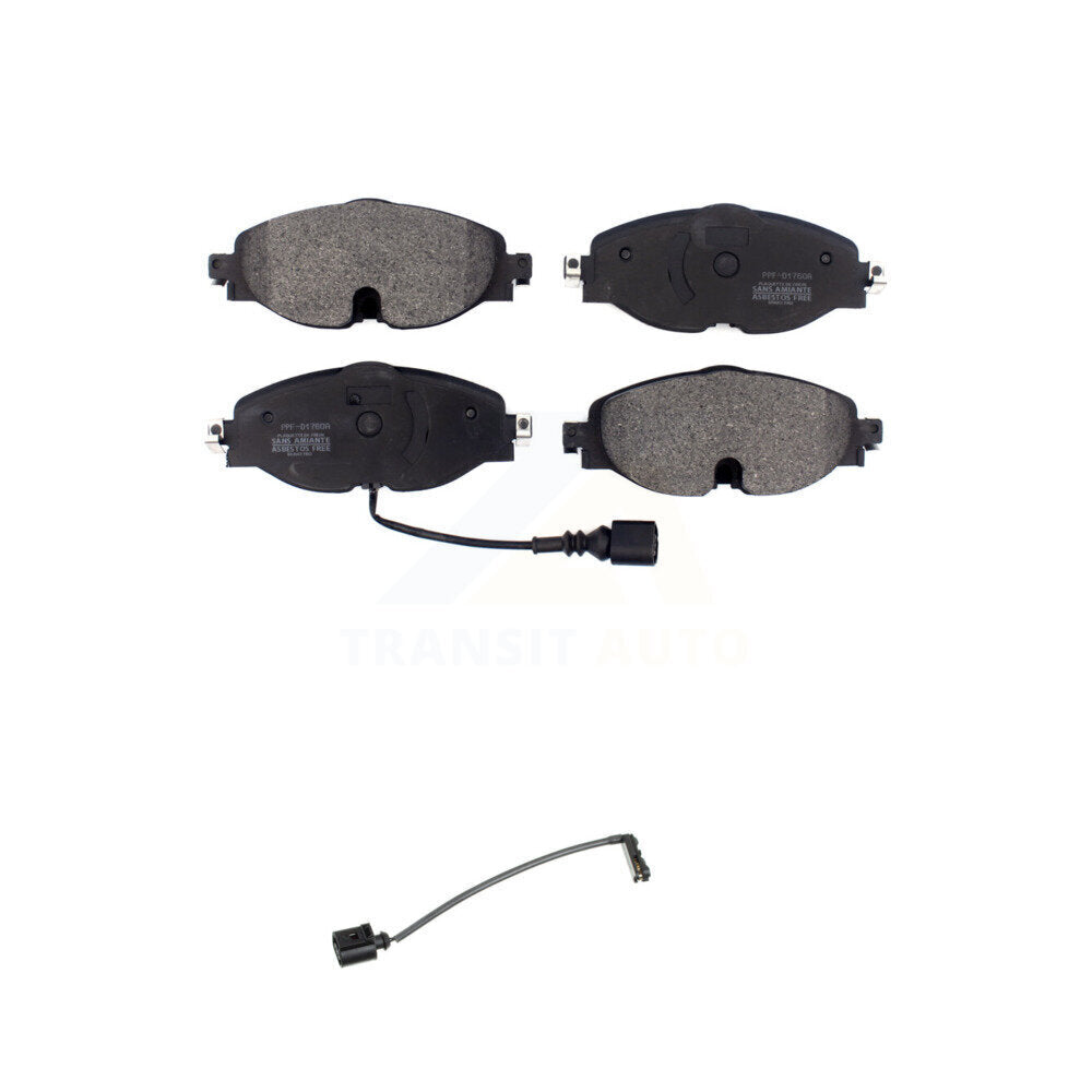 Semi-Metallic Disc Brake Pad And Extra Wear Sensor Front Kit For Audi TT Quattro