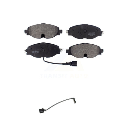 Semi-Metallic Disc Brake Pad And Extra Wear Sensor Front Kit For Audi TT Quattro