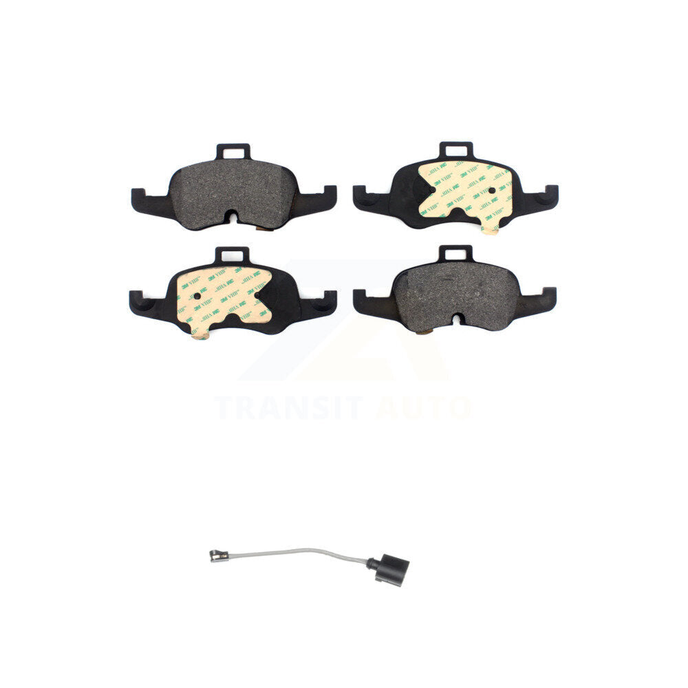Semi-Metallic Disc Brake Pads And Wear Sensors Front Kit For Audi TTS Quattro