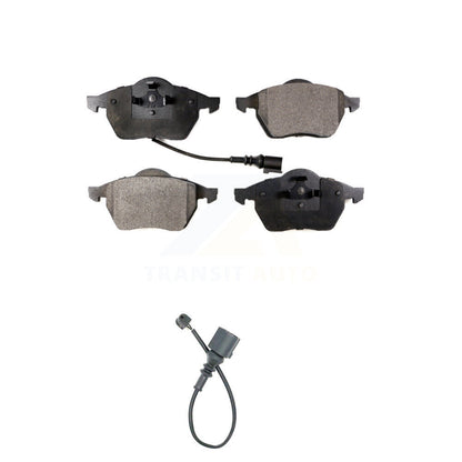 Semi-Metallic Disc Brake Pad And Extra Wear Sensor Front Kit For Audi TT Quattro