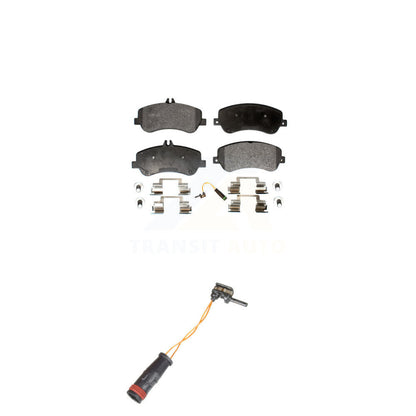 Semi-Metallic Brake Pad And Extra Wear Sensor Front Kit For Mercedes-Benz GLK350