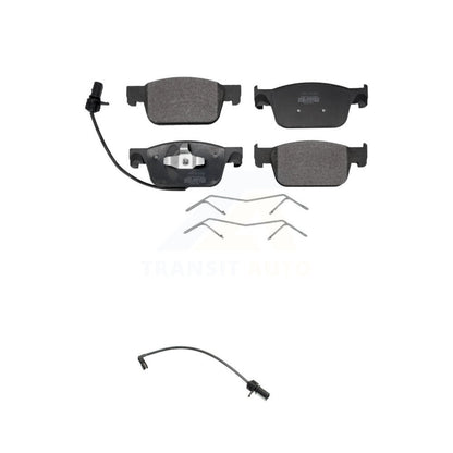Semi-Metallic Disc Brake Pad And Extra Wear Sensor Front Kit For Audi A4 Quattro