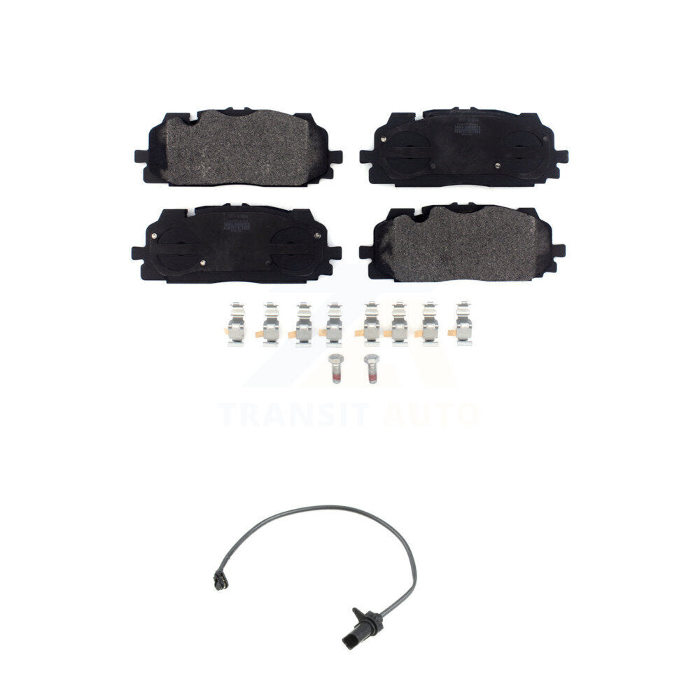 Semi-Metallic Brake Pad Wear Sensor Front Kit For Audi Q7 SQ5 S5 Q8 S4 Sportback