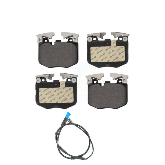 Semi-Metallic Disc Brake Pads And Wear Sensors Front Kit For BMW X3 X4