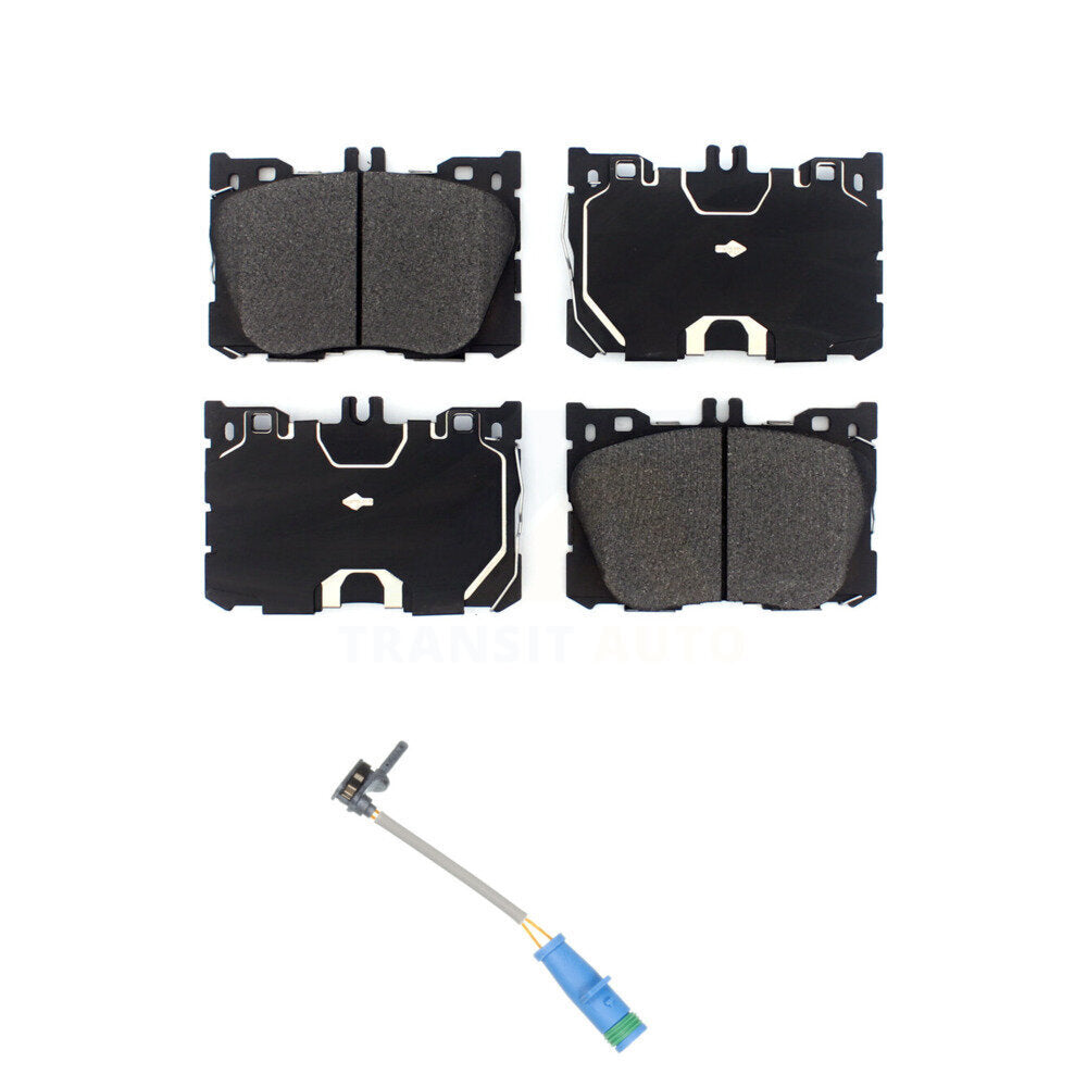 Semi-Metallic Brake Pad And Wear Sensor Front Kit For Mercedes-Benz E53 AMG 3.0L