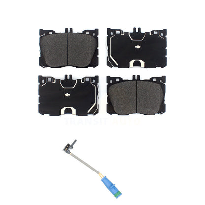 Semi-Metallic Brake Pad And Wear Sensor Front Kit For Mercedes-Benz E53 AMG 3.0L