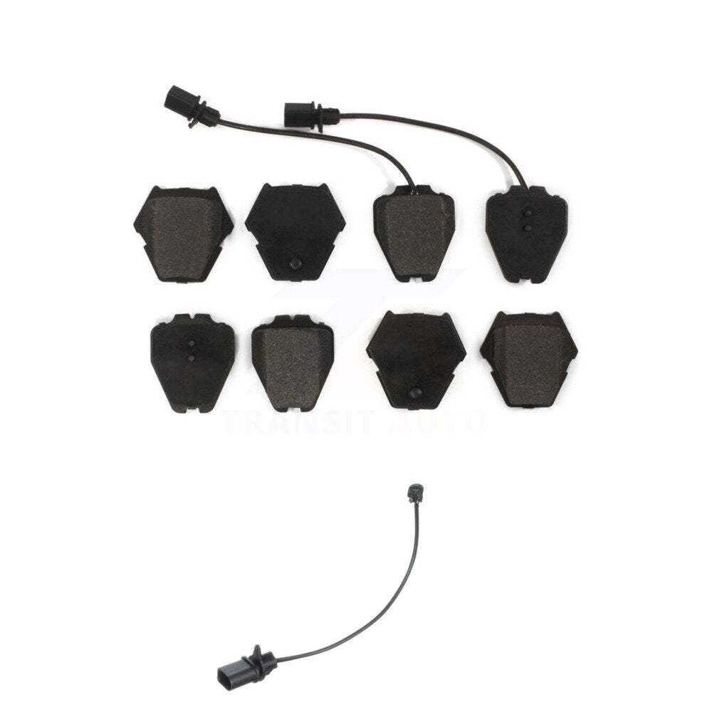 Semi-Metallic Disc Brake Pad & Extra Wear Sensor Front Kit For Volkswagen Passat