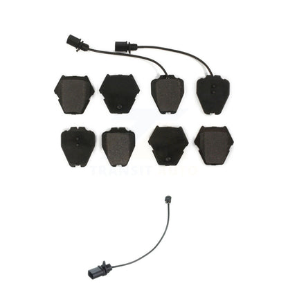Semi-Metallic Disc Brake Pad & Extra Wear Sensor Front Kit For Volkswagen Passat