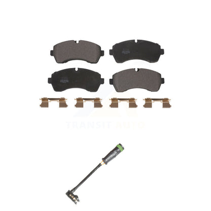 Semi-Metallic Brake Pads & Wear Sensor Front Kit For Mercedes-Benz Sprinter 3500