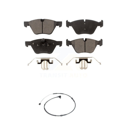 Semi-Metallic Disc Brake Pads And Wear Sensors Front Kit For BMW Z4