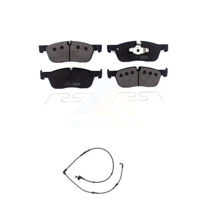 Semi-Metallic Brake Pad And Wear Sensor Front Kit For Land Rover Discovery Sport