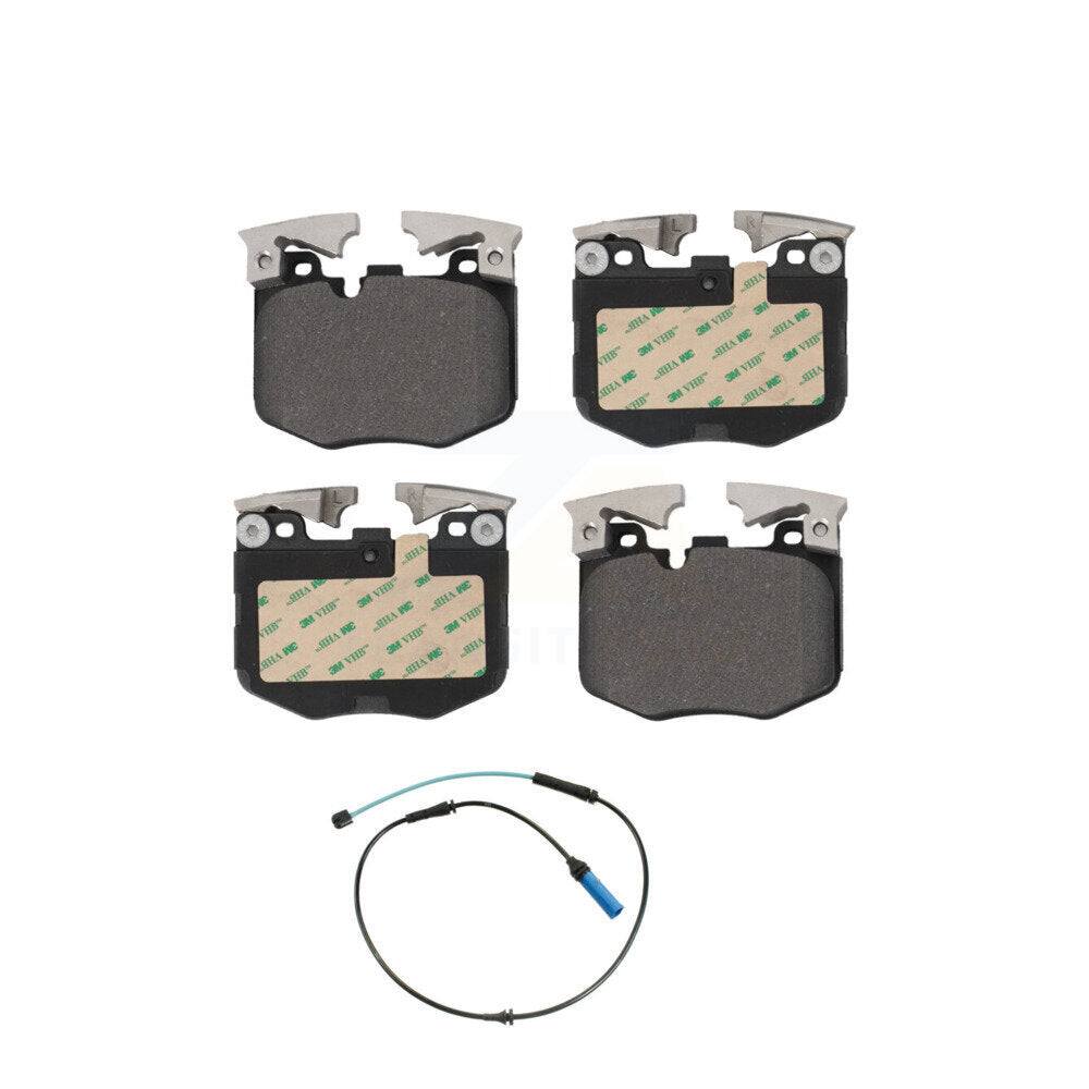 Semi-Metallic Brake Pad Wear Sensor Front Kit For BMW 530i xDrive 540i 530e 640i