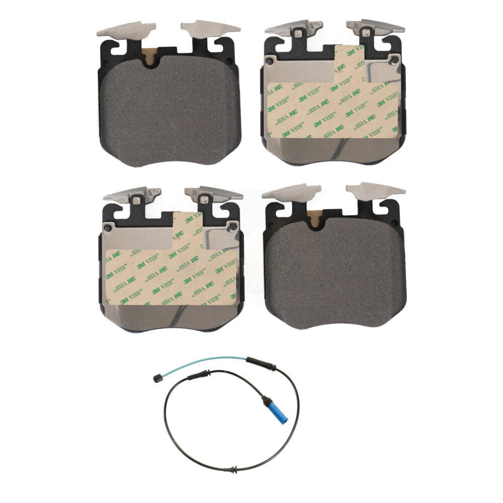 Semi-Metallic Brake Pads Wear Sensor Front Kit For BMW 540i xDrive 750i M550i B7