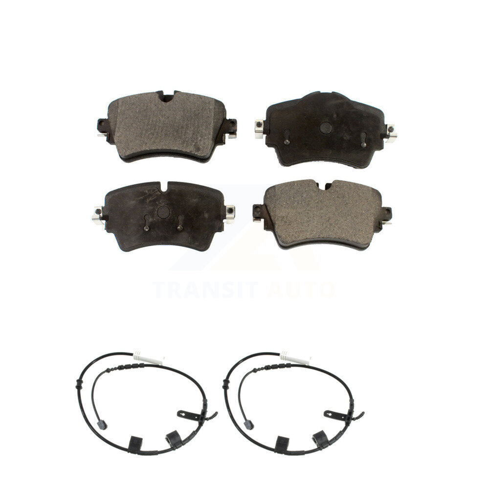 Semi-Metallic Disc Brake Pad And Wear Sensor Front Kit For 2015 Mini Cooper 1.6L