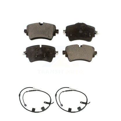 Semi-Metallic Disc Brake Pad And Wear Sensor Front Kit For 2015 Mini Cooper 1.6L