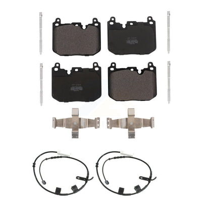 Semi-Metallic Disc Brake Pads And Wear Sensors Front Kit For Mini Cooper