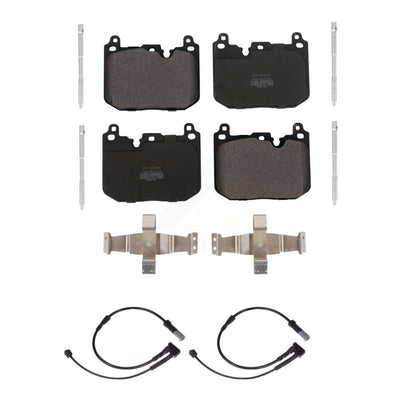 Semi-Metallic Disc Brake Pads And Wear Sensors Front Kit For Mini Cooper