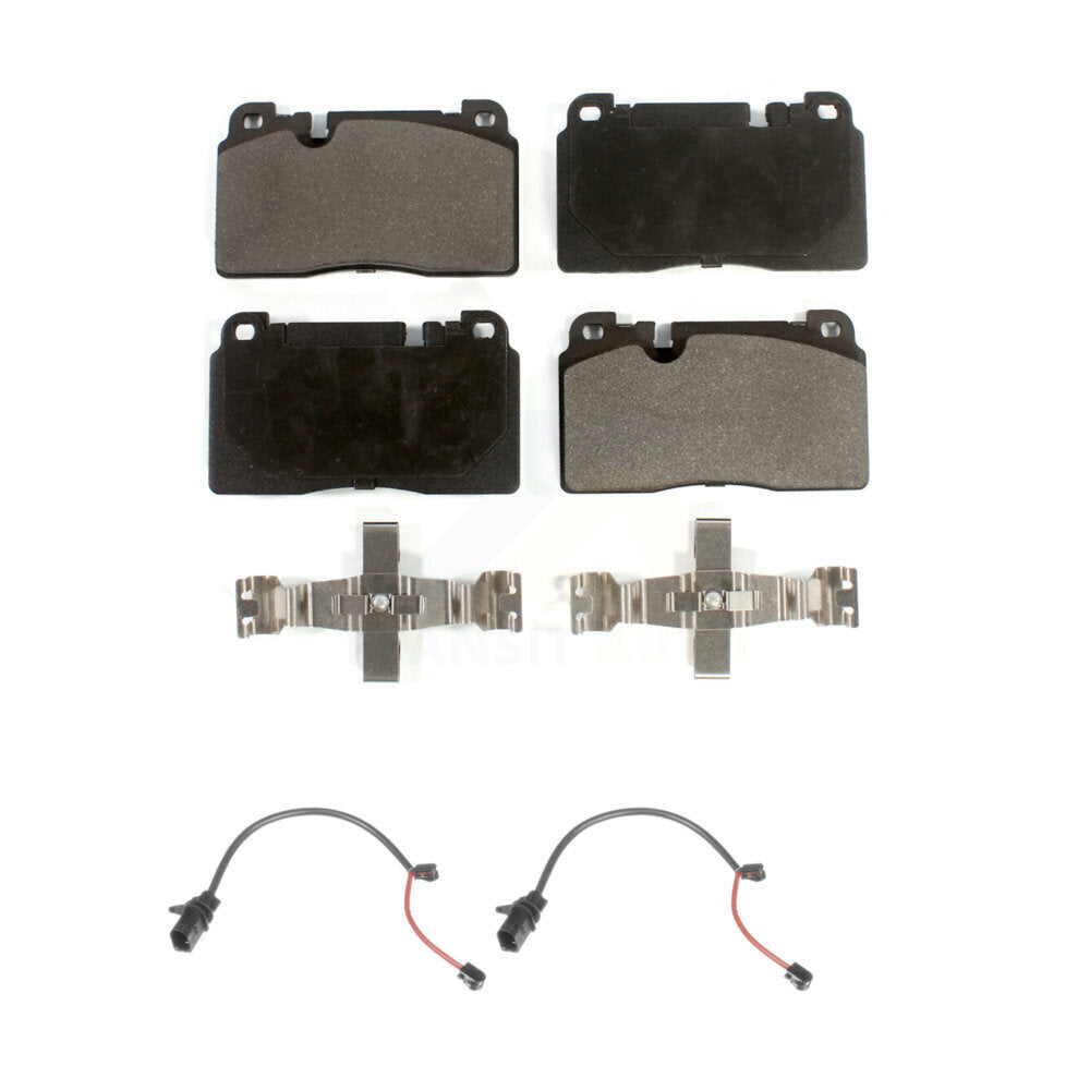 Semi-Metallic Disc Brake Pads And Wear Sensors Front Kit For Audi Q5