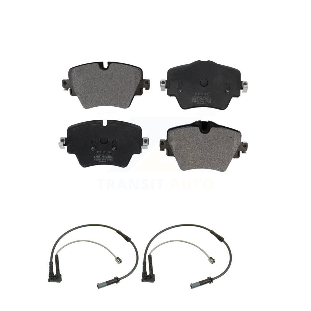 Semi-Metallic Brake Pads Wear Sensor Front Kit For BMW X1 Mini Cooper Countryman