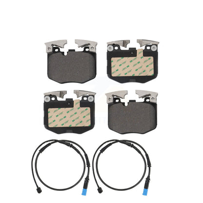 Semi-Metallic Disc Brake Pads And Wear Sensors Front Kit For BMW X5 X7