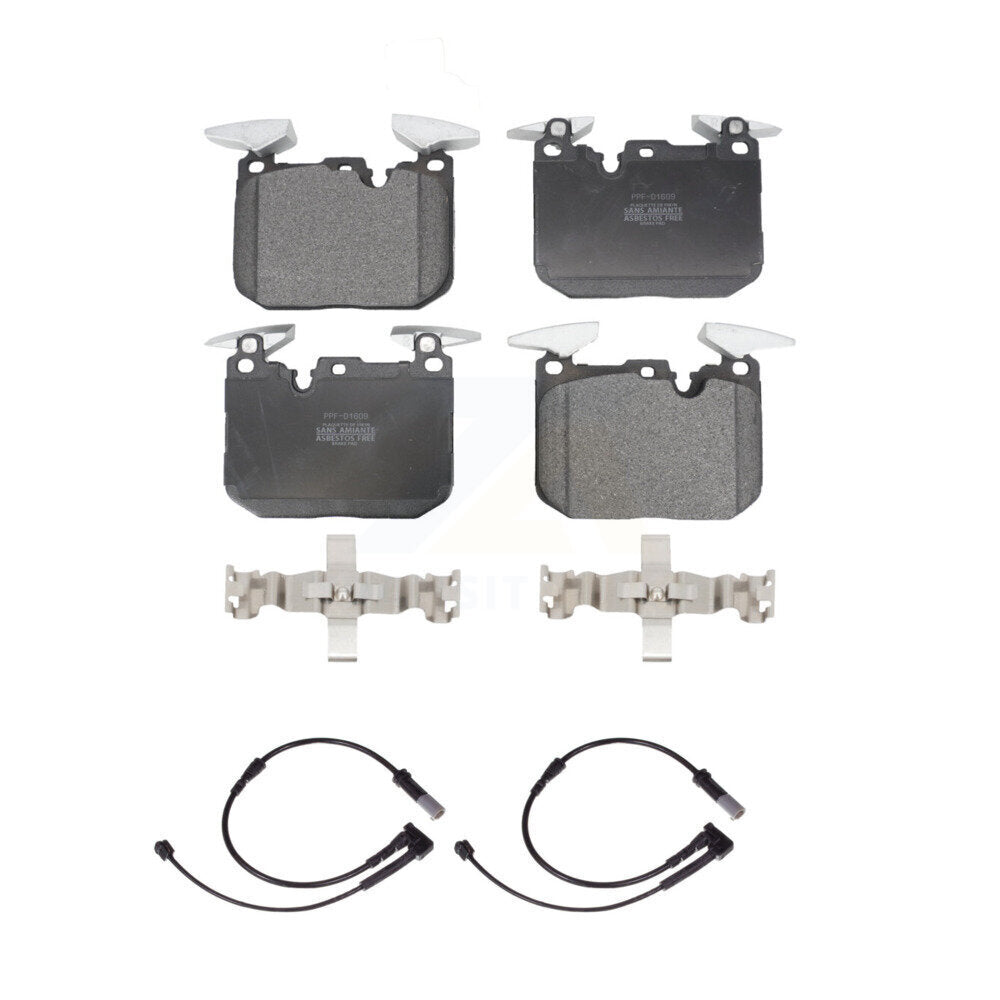 Semi-Metallic Brake Pads Wear Sensor Front Kit For Mini Cooper John Works