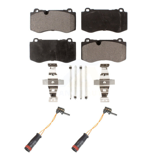 Semi-Metallic Brake Pad Wear Sensor Front Kit For Mercedes-Benz SL550 S350 CL550