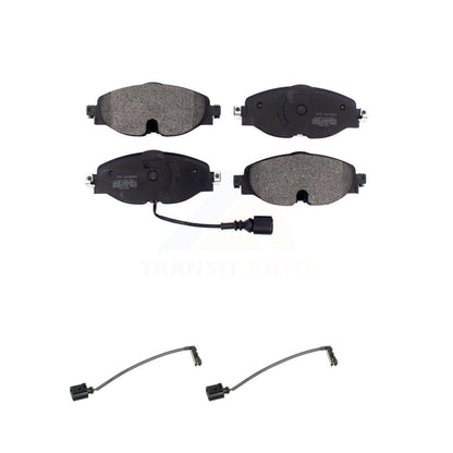 Semi-Metallic Disc Brake Pad And Extra Wear Sensor Front Kit For Audi TT Quattro