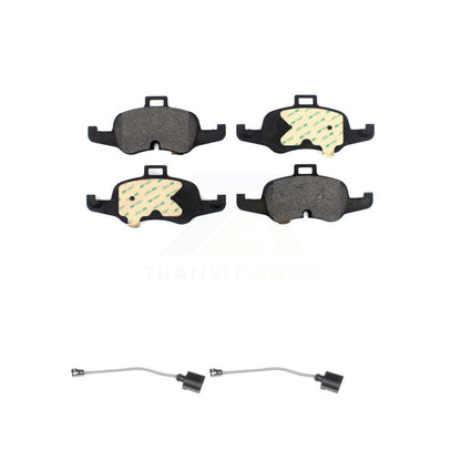 Semi-Metallic Disc Brake Pads And Wear Sensors Front Kit For Audi TTS Quattro