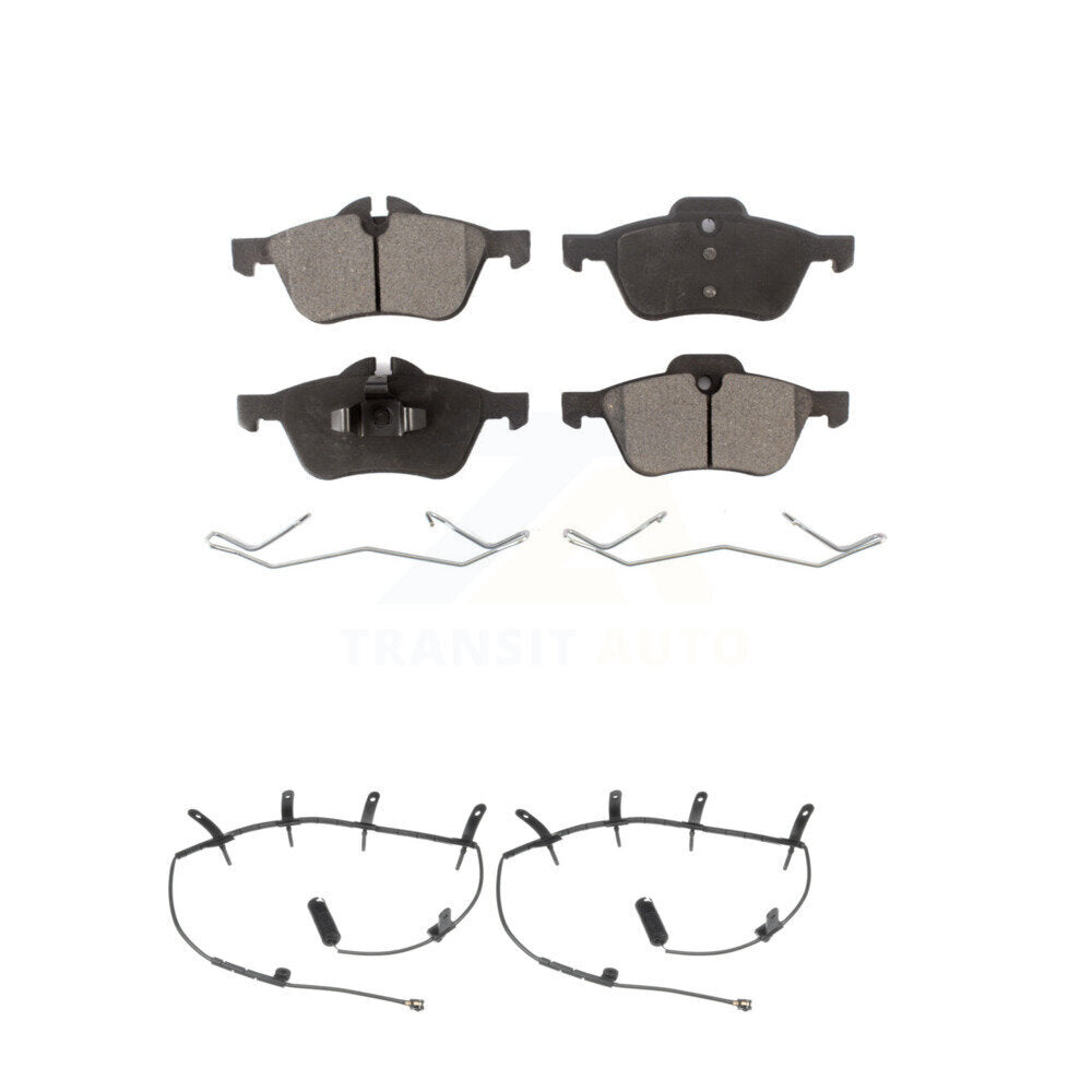 Semi-Metallic Disc Brake Pads And Wear Sensors Front Kit For Mini Cooper