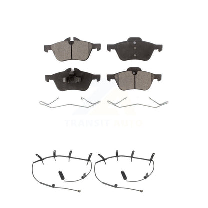 Semi-Metallic Disc Brake Pads And Wear Sensors Front Kit For Mini Cooper