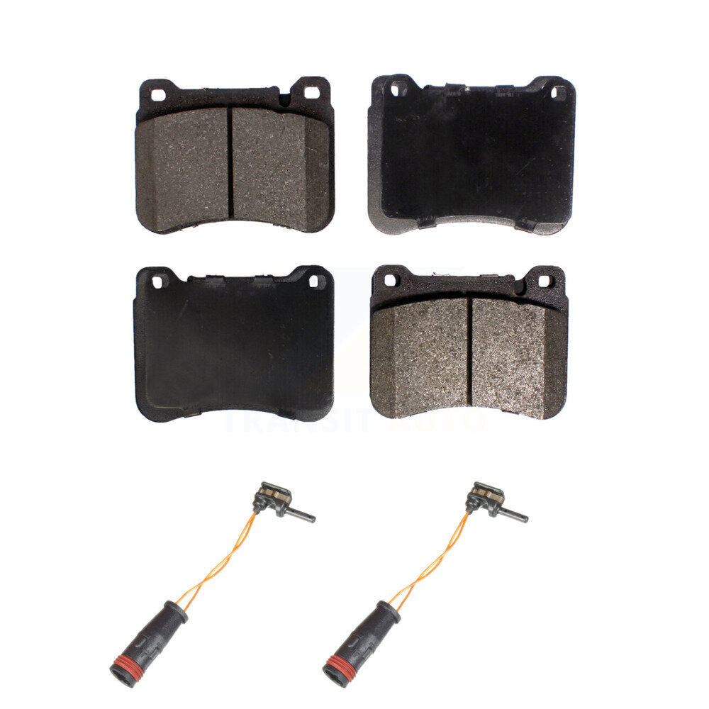 Semi-Metallic Brake Pad Wear Sensor Front Kit For Mercedes-Benz SLK350 C230 C320