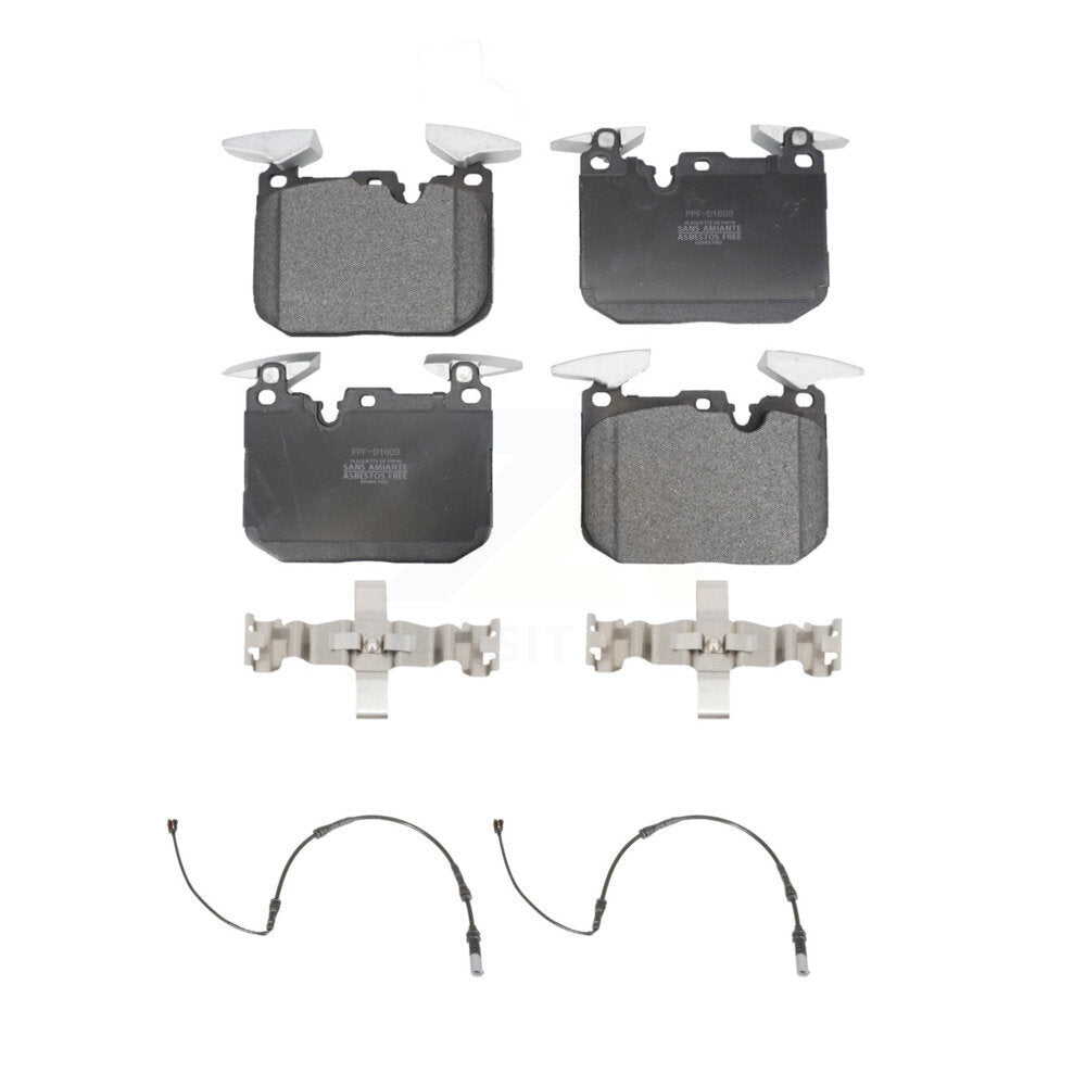 Semi-Metallic Brake Pad Wear Sensor Front Kit For BMW 328i xDrive 330i 320i 335i