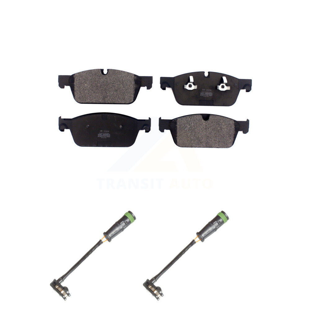 Semi-Metallic Disc Brake Pad Wear Sensor Front Kit For Mercedes-Benz GL350 GL550