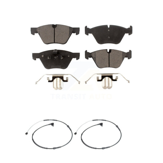 Semi-Metallic Disc Brake Pads And Wear Sensors Front Kit For BMW Z4
