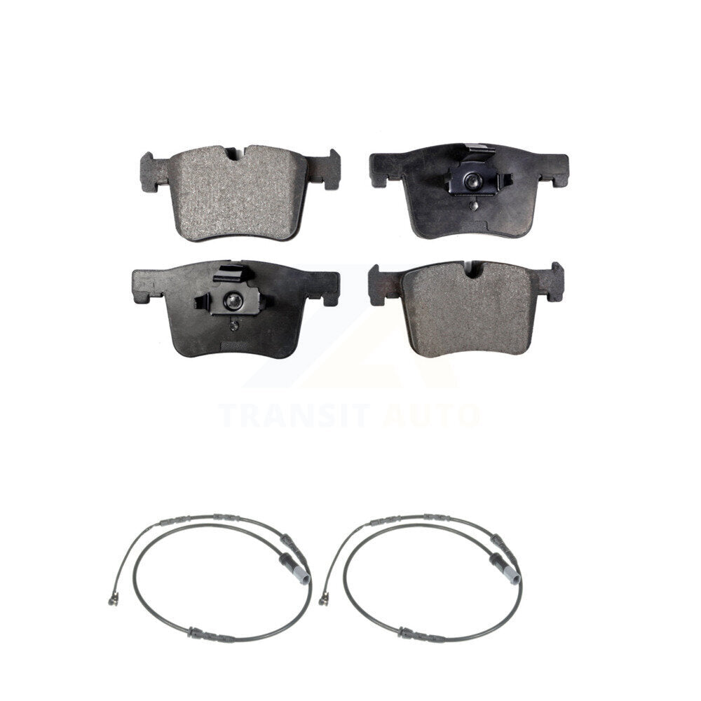 Semi-Metallic Disc Brake Pads And Wear Sensors Front Kit For BMW X3 X4