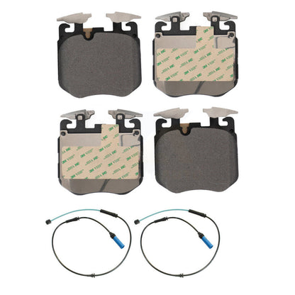Semi-Metallic Brake Pads Wear Sensor Front Kit For BMW 540i xDrive 750i M550i B7