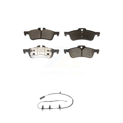 Semi-Metallic Disc Brake Pads And Wear Sensors Rear Kit For Mini Cooper