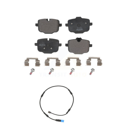 Semi-Metallic Disc Brake Pads And Wear Sensors Rear Kit For BMW X5 X7 X6