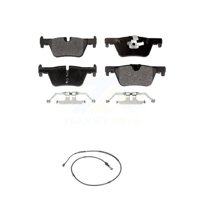 Semi-Metallic Brake Pads Wear Sensor Rear Kit For BMW 328i xDrive 330i 320i 428i