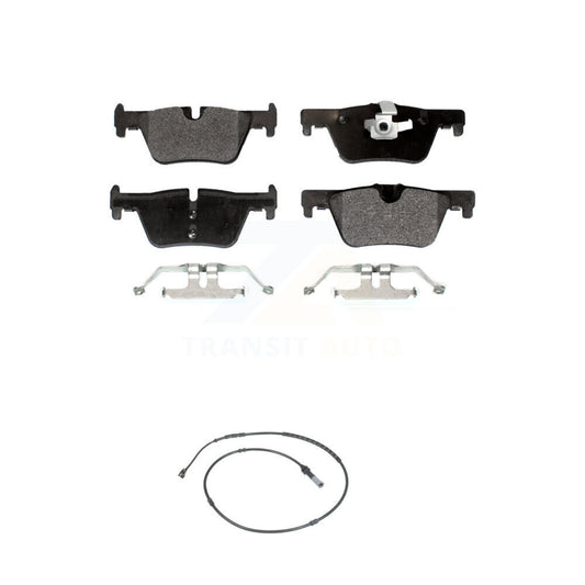 Semi-Metallic Brake Pads Wear Sensor Rear Kit For BMW 328i xDrive 330i 320i 428i